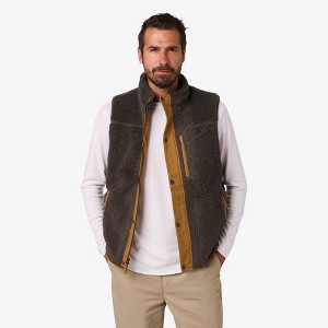 Mobile Warming Mens Ranch Heated High-Pile Vest - 1 of 4