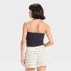 Women's Leisure Studio French Terry Tube Top - Universal Thread™ - 2 of 3