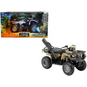 Suzuki Vinson 4x4 500 Quad Runner ATV Green 1/12 Diecast Motorcycle Model by New Ray - 1 of 3