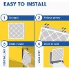 16x20x1 AC and Furnace Air Filter by EcoAire - MERV 7 Odor, 6PK - 4 of 4