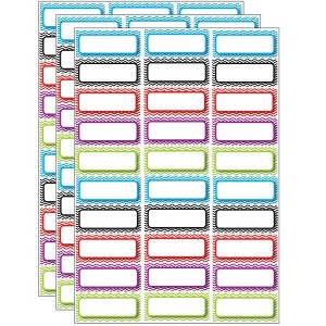 Ashley Productions Die-Cut Magnetic Foam Color Chevron Labels/Nameplates, 30 Per Pack, 3 Packs - 1 of 3