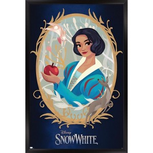 Trends International Disney Snow White: Live Action - Illustrated Snow White Framed Wall Poster Prints - 1 of 4