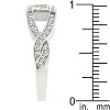 Slickblue Brilliant Twist Engagement Ring, 4.5 Ct. Round CZ, Pave Setting, Women’s Bridal Jewelry, Sizes 5-10 - 4 of 4