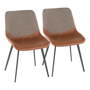 Set of 2 Outlaw Industrial Two-Tone Chairs - LumiSource - 1 of 4