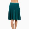 Calypsa Women's 3in1 Swim Skirt With Attached Shorts - 4 of 4