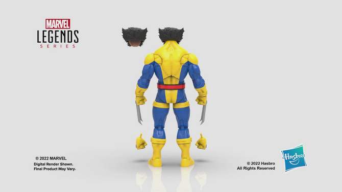 Marvel Legends Series The Uncanny X-Men Wolverine Action Figure, 2 of 12, play video