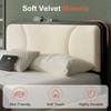 WOWLIVE Full/Queen/King Platform Bed with 2 Storage Drawers, Modern Bed Frame with Charging Station, No Spring Boxing Needed - 4 of 4