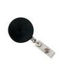 SICURIX Heavy Duty Round ID Badge Reel with Belt Clip, Black, Pack of 3 - 3 of 4