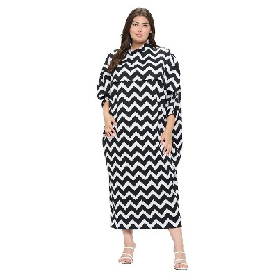 L I V D Women's Madeline Kaftan Midi Dress