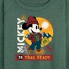 Women's - Disney - Trail Ready Lightweight French Terry Wide Neck Long Sleeve Shirt - 2 of 4