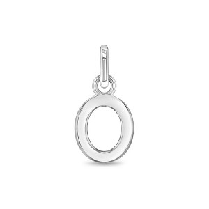 Girls' Initial Letter Sterling Silver Charm - In Season Jewelry - 1 of 4
