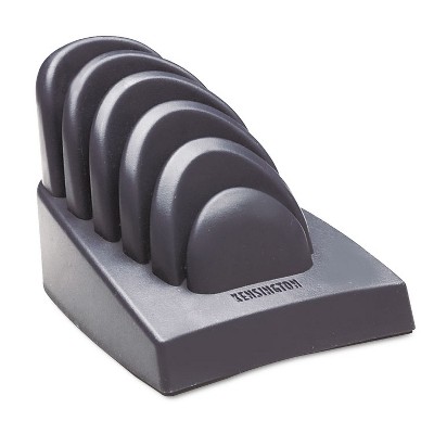 Kensington InSight Priority Puck Five-Slot Desktop Copyholder Plastic Dark Blue/Gray 62061
