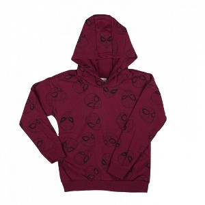 Kids Spider-Man Mask All Over Print Hoodie - 1 of 2