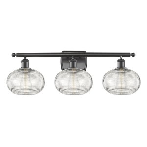 Ithaca - 3 Light Bath Vanity In Industrial Style-9.25 Inches Tall and 28 Inches Wide - 1 of 1