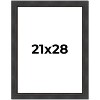 PosterPalooza | Traditional Black Picture Frame - UV Acrylic, Foam Board Backing, Hanging Hardware - 2 of 4