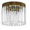 Livex Lighting Ashton 3 - Light Flush Mount in  Hand Painted Palacial Bronze - 2 of 4