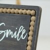 VIP Wood 8 in. Black Smile Sign - 4 of 4