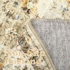 Floral Indoor Rug - Non-Slip, Washable Low-Pile Carpet for Living Room, Bedroom & Kitchen | Stain-Resistant - 4 of 4