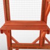 FURNIinspire Pet Crates and Houses Wooden Cat House Water-proof Asphalt Planks and Cat Perches, Multicolored, 70.9"*31.5"*44.3" - 3 of 4