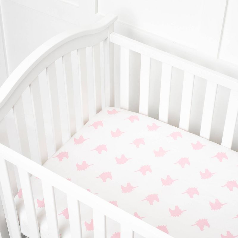 Layette by Monica + Andy Fitted Crib Sheet, 3 of 4