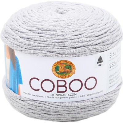 Lion Brand Coboo Yarn-silver : Target