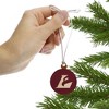 University of Wisconsin - La Crosse University Primary Logo Mini Small Tiny Wood Christmas Tree Holiday Ornament - 2 of 4