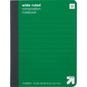Wide Ruled  Composition Notebook - up&up™ - 1 of 2