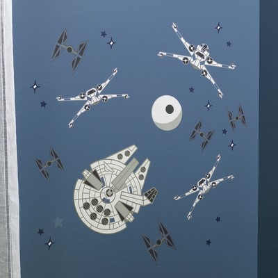 Star Wars Spaceships and Stars Wall Decal Set