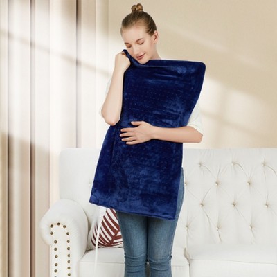 Heating Pad for Back 17"x33" Large Electric Heating Pad for Period Cramps, Neck & Shoulders, Machine Washable, 2H Auto Off, 4 Heat Settings