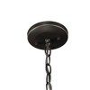 Progress Lighting Kempsey 3-Light Pendant, Antique Bronze, Summer Linen Shade - 2 of 2