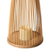 Vintiquewise Rattan Designed Bamboo LED Lantern Lamp Battery Powered for Indoor and outdoor - image 3 of 4