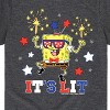 Boys' - SpongeBob SquarePants - It's Lit Short Sleeve Graphic T-Shirt - 2 of 4