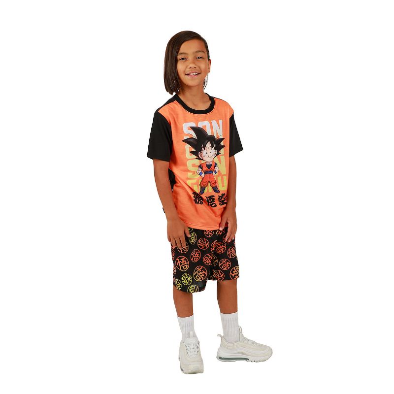 Dragonball Z Son Goku Youth 2-Piece Short-Sleeve Pajama Set, 5 of 7