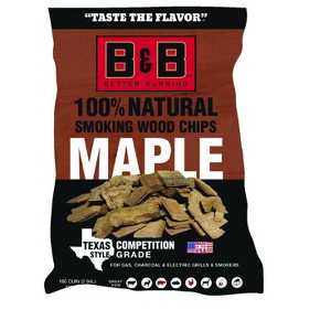 B&B Charcoal All Natural Maple Wood Smoking Chips 180 cu in - 1 of 1