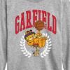 Boys' - Garfield - Basketball Long Sleeve Graphic T-Shirt - 2 of 4