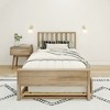Max & Lily Scandinavian Twin-Size Bed with Twin-Size Trundle - 2 of 4