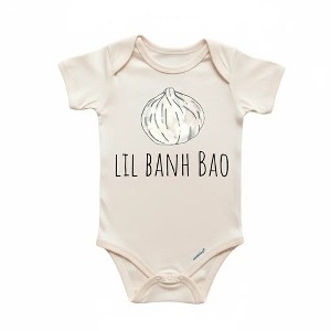 Dumpling Asian Newborn Baby Onesie® Bodysuit GS1 - 1 of 4