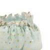 Unique Bargains Reusable Dots Double Layer Shower Cap 3 Pcs - 4 of 4