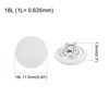 Unique Bargains Metal Shank Round Cloth Covered DIY Sewing Buttons 20 Pcs - 2 of 4