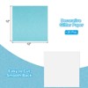Unique Bargains 250gsm Cardstock DIY Craft Glitter Paper Sheets 20 Pcs - 2 of 4