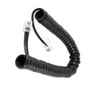 Unique Bargains Plastic Durable Reliable High Elasticity Telephone Cable 79" Length Uncoiled Black 1 Pc - 3 of 4