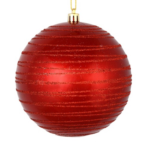 Vickerman 4 75 Copper Candy Finish Ball Ornament With Glitter Lines 4 Per Bag Target - copper cap roblox