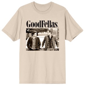 Goodfellas Vintage Style Screenshot and Title Logo Women's Natural Graphic Tee - 1 of 3