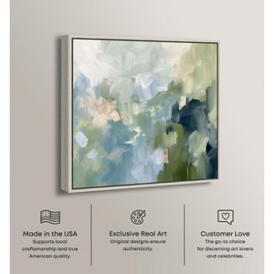 Art Remedy Minted Brush Minimal Abstracts Framed - 1 of 4