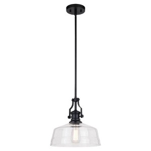 Vaxcel Beloit 1 - Light Pendant in  Matte Black - 1 of 4