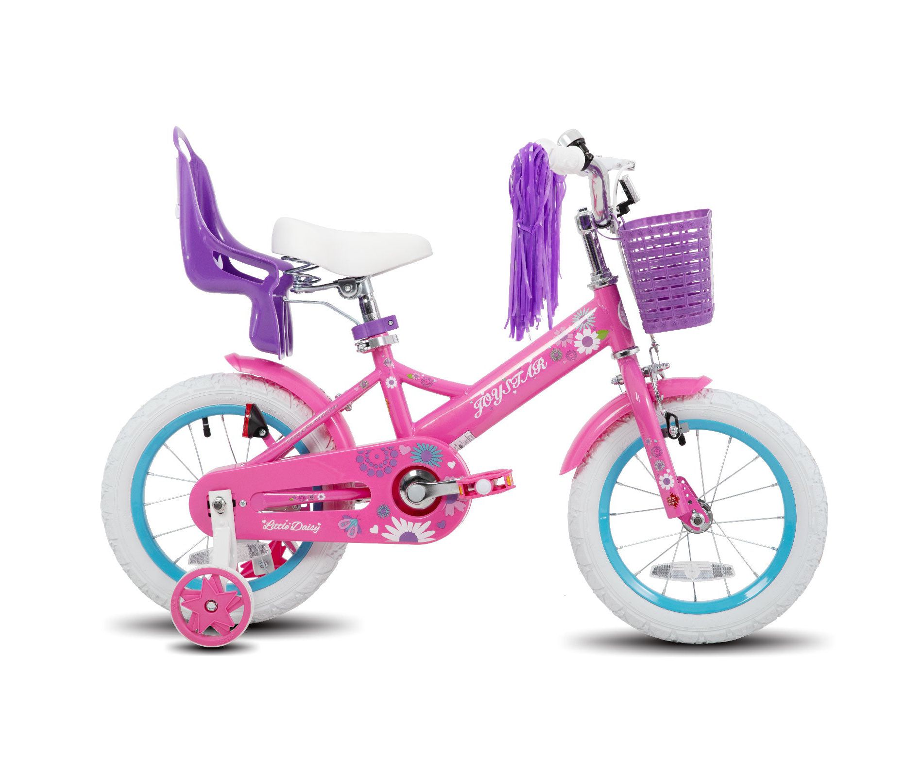 JOYSTAR Little Daisy Kids Bike - 14" Purple
