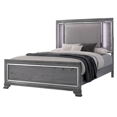 Grey Light Up Bed Top Ers 52 Off, Twin Bed With Light Up Headboard