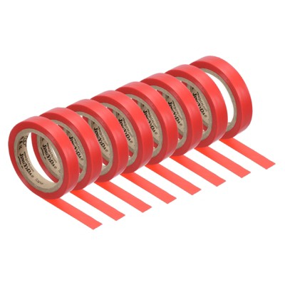 Unique Bargains PVC Sticky Seal Tennis Badminton Racket Grip Finishing Tapes 8 Pcs