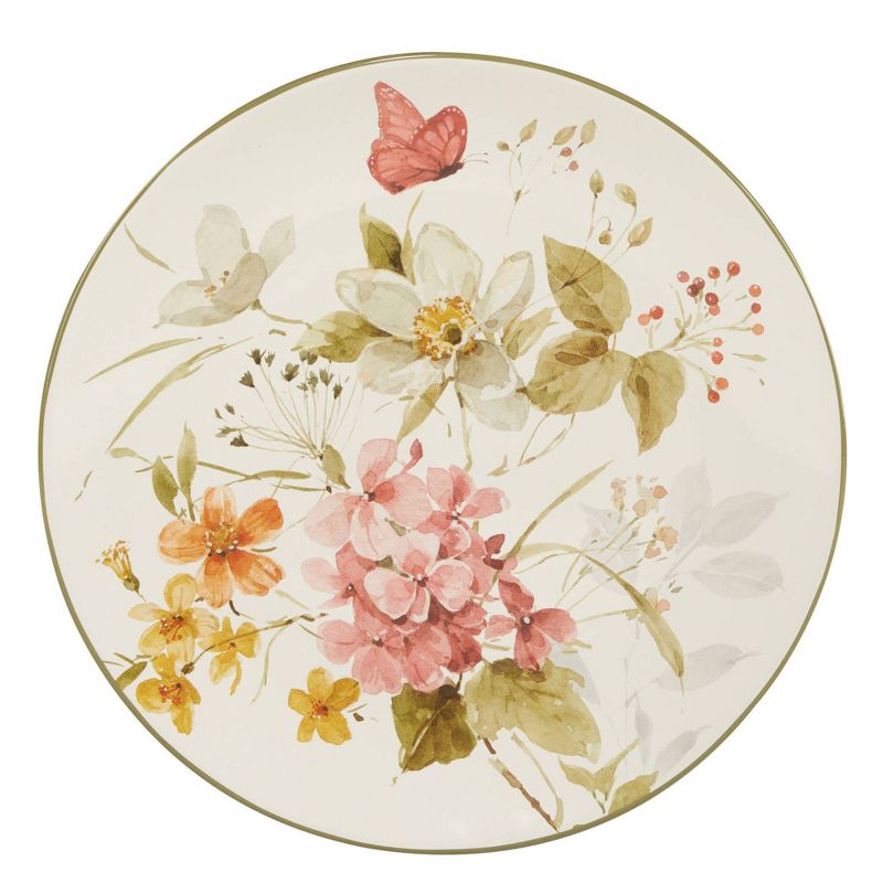 Set of 4 Nature&#39;s Song Assorted Dining Plates - Certified International, 3 of 8