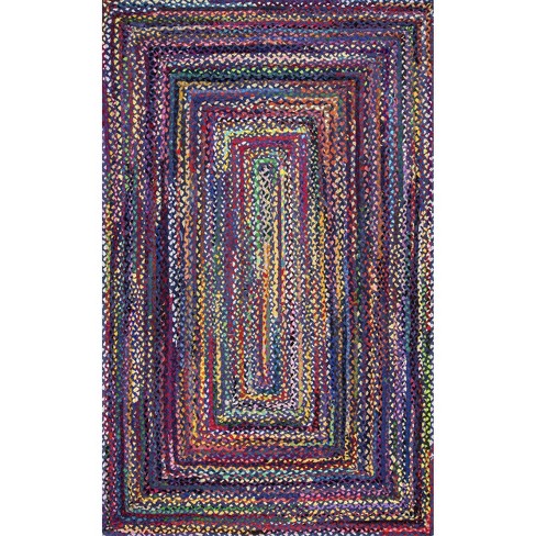 Nuloom Tammara Bohemian Hand Braided Area Rug, 7' 6